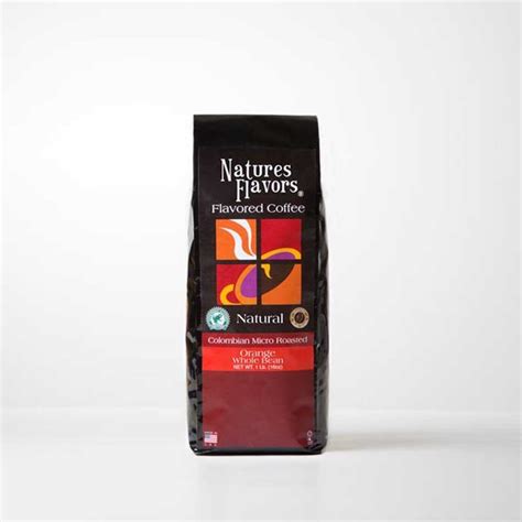 Orange Flavored Coffee Beans Natures Flavors