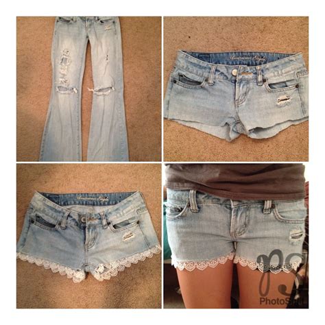 Turn Worn Out Jeans Into Awesome Shorts My Style Clothes