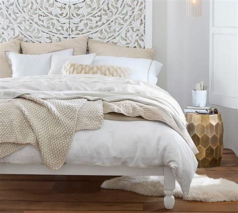 Simply slip it onto the duvet like you would a pillowcase, or try one of the various handy tricks people have devised to simply the process and ensure an application that is simple and won't cause damage to your duvet over time. Pottery Barn White Sale: Save 20% Bedding and Bath Must Haves!