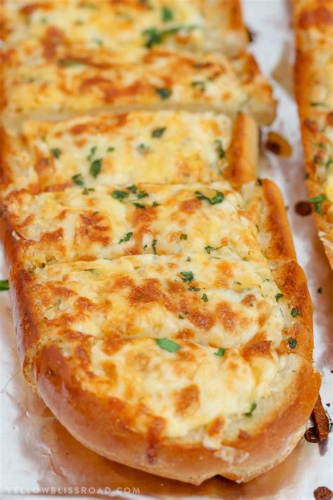 The Most Epic Cheesy Garlic Bread Ever Yellow Bliss Road