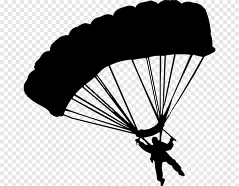 Free Download Parachute Parachuting Parachute Sports Silhouette