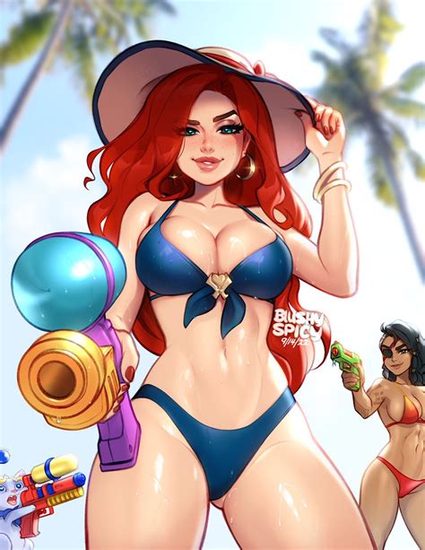 Read Doodlexxx Pool Party Miss Fortune Hentai Porns My Xxx Hot Girl