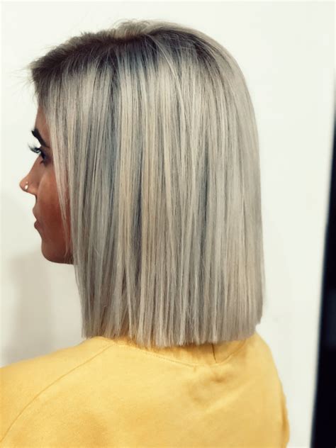 Cool Blonde Hair Instagram Kavakeeks Straight Bob Haircut Medium