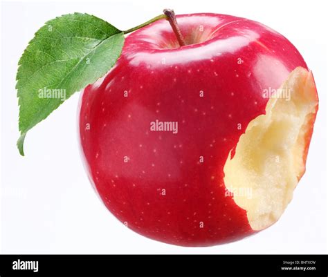 Bitten Apple High Resolution Stock Photography And Images Alamy