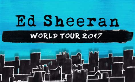 Buy ed sheeran tickets from the official ticketmaster.com site. North American Tour Dates - Ed Sheeran Official Blog