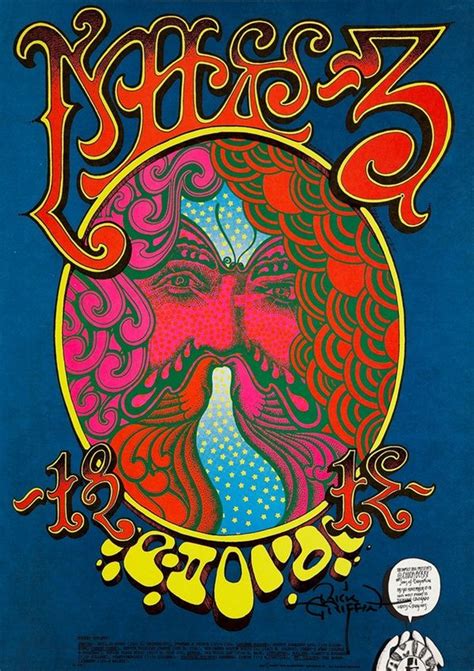 psychedelic concert poster art 60 s hippie posters rock posters gig posters band posters