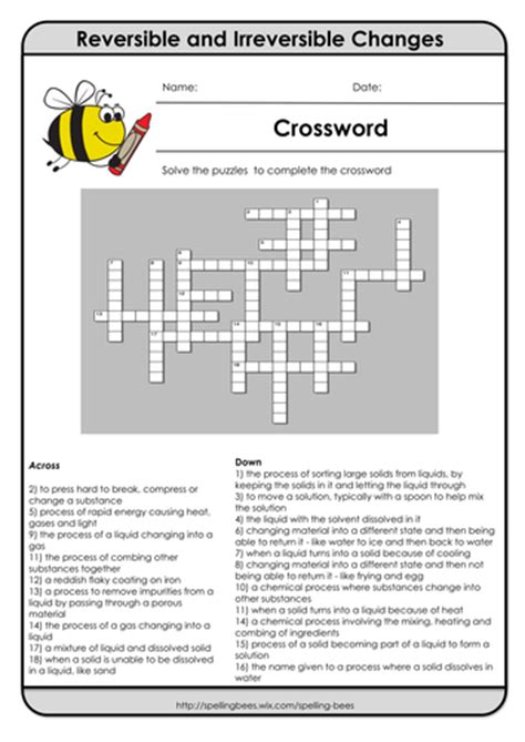 4th grade language arts worksheets. 24 science Keyword Crosswords by eric_t_viking - Teaching ...
