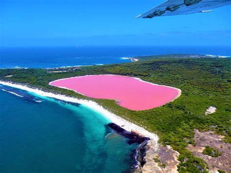 Pink Lake Hillier In Australia Rbeamazed