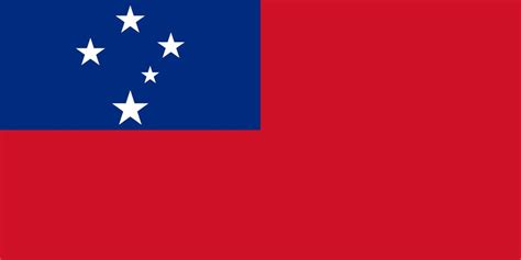 Flag Of Samoa Image And Meaning Samoan Flag Country Flags