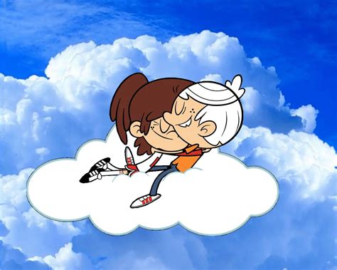 Lincoln And Lynn Hugging On The Clouds By Guihercharly On Deviantart