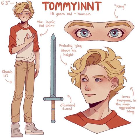 Tommy Reference Dream Anime Character Design Dream Art