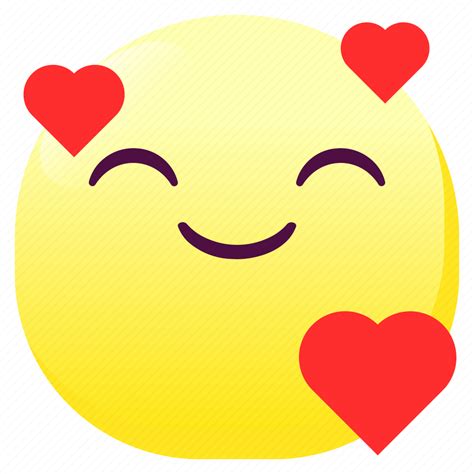 Emoji Emoticon Happy Loved Smileys Sticker Icon Download On