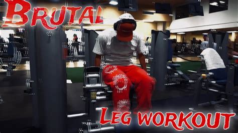 Must Try This Brutal Leg Workout Youtube