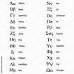 the greek alphabet letters font. greek alphabet set vector. alpha beta ...