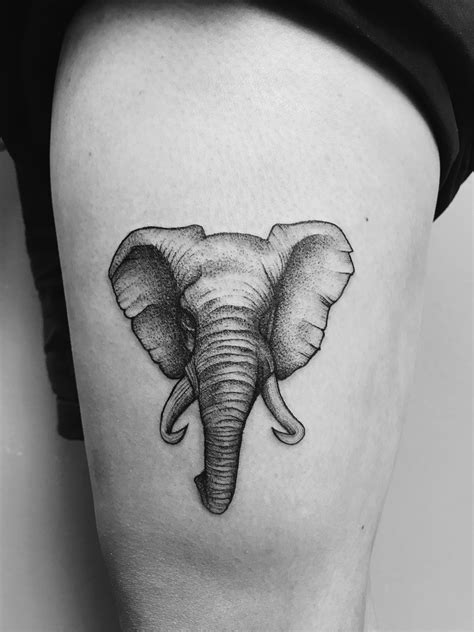 Elephant Head Tattoo Elephant Tattoos Elephant Head Tattoo Elephant