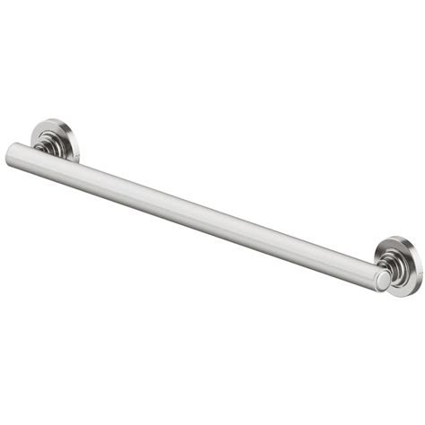 Allen Roth Townley 24 In Brushed Nickel Wall Mount Ada Compliant Grab