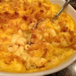 Macaroni is combined with canned cheese soup, topped with shredded colby cheese and baked. Campbell's Baked Macaroni and Cheese | Campbells soup recipes, Cheese soup recipes, Cheddar soup ...