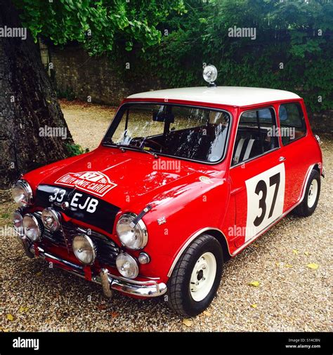Rally Legend Paddy Hopkirks 1964 Monte Carlo Rally Winning Mini Cooper