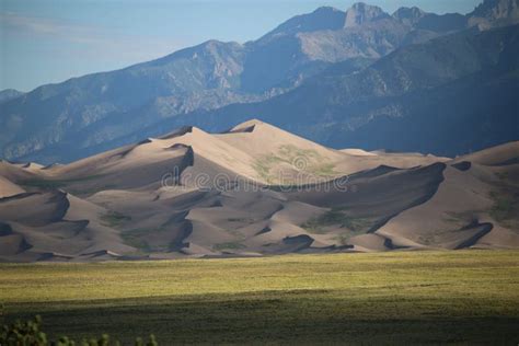 Great Sand Dunes National Park And Preserve Stock Photo Image Of