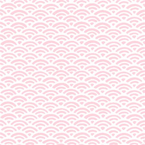 Papier Japonais Vagues Inversées Rose Pâle M522 Adeline Klam