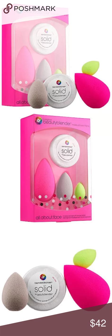 This allows the sponge to be full so that the makeup product sits on top of the sponge rather than being absorbed, allowing you to use less product every time. Sale ️ beautyblender ALL ABOUT FACE KIT | Face kit, Beauty ...