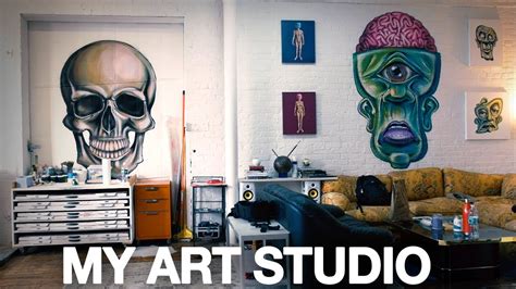 How Did I Get My Own Studio In Depth Art Studio Tour Youtube