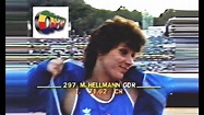 Martina Hellmann (GDR) Discus 1987 World Champion Rome. - YouTube