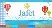 Jafet - Nombres populares de hombre, tarjetas