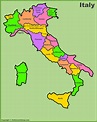 Italy regions map