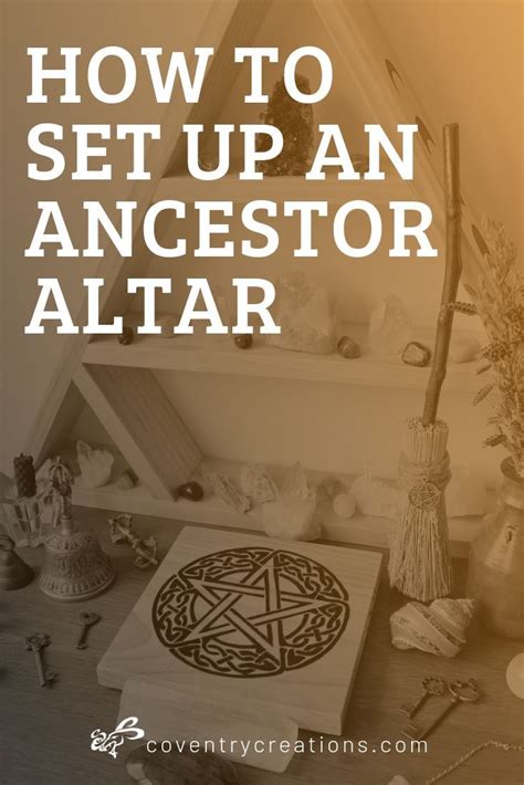 How To Set Up An Ancestor Altar Witchcraft Books Ancestor Seance Ritual