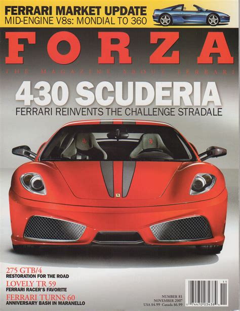 Forza The Magazine About Ferrari 081 Albaco Collectibles