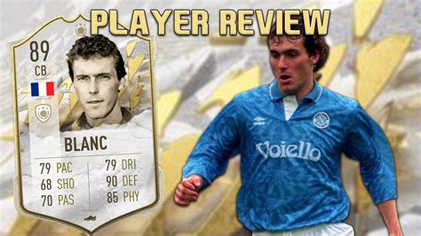 Best Cb In Game 🥳 89 Icon Blanc Player Review Fifa 22 Ultimate Team