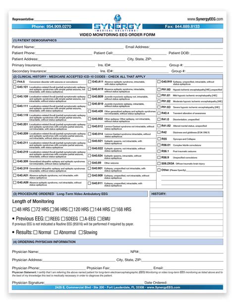 Physician Standing Orders Template