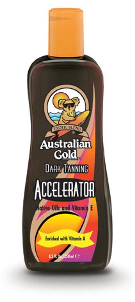 Australian Gold Accelerator Dark Tanning Intensifier Tanning Lotion 85 Oz