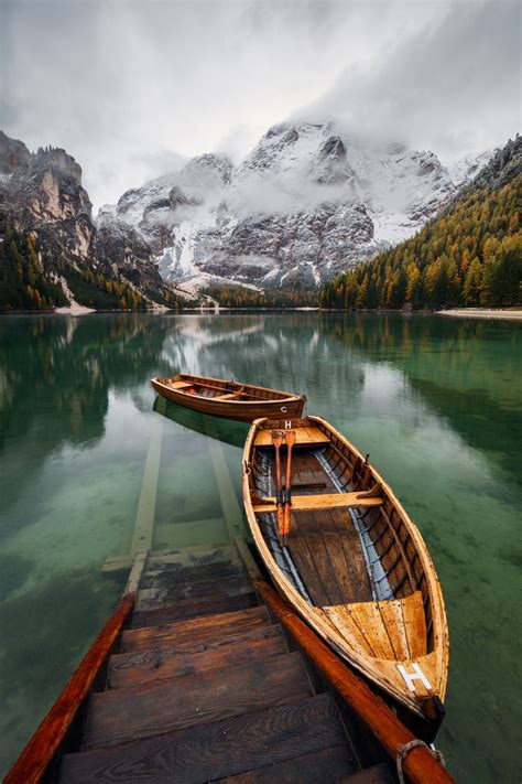 Lago Di Braies Is One Of The Most Iconic Locations In The Dolomites