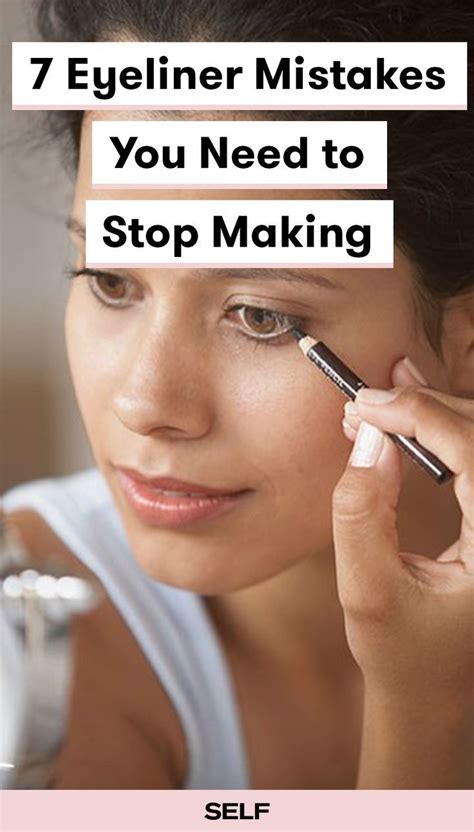 7 Eyeliner Mistakes You Need To Stop Making Makeup For Older Women