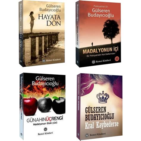 Gülseren Budayıcıoğlu 4 Kitap Set Kral Kaybederse Hayata Kitabı