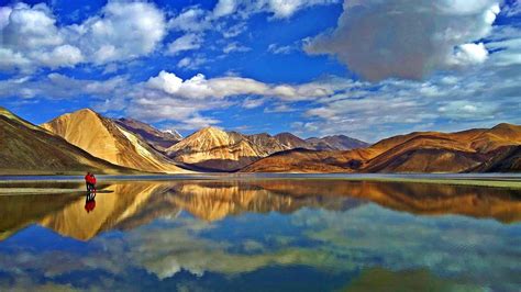 Pangong Lake 4k Wallpaper