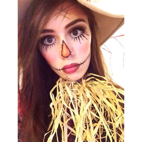 Scarecrow Facepaint For Halloween Halloween Pinterest Maquillaje