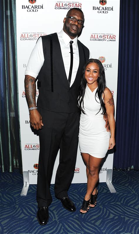 Shaquille Oneal And Nicole Alexander Height Difference Hall Of Fame