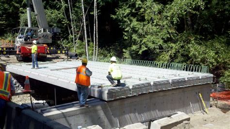 Precast Concrete Slab Bridge Decks Bellingham Marine