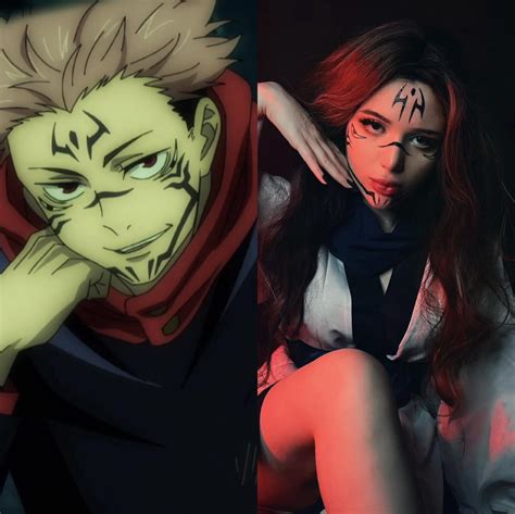 My Fem Sukuna Cosplay Side By Side Sailorscholar Rjujutsukaisen