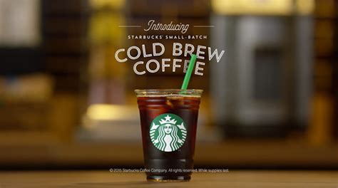Starbucks Cold Brew Coffee Foodology