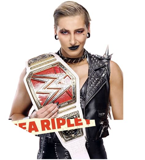 Wwe Rhea Ripley Raw Womens Champion Png Render By Lunaticwolfda On