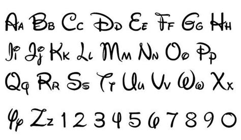 Image Disney Alphabet By Disneyclassicfan97 Naissance Pinterest