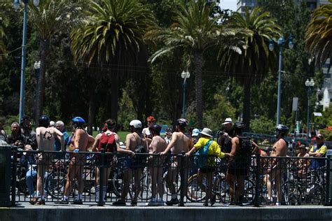 12th Annual World Naked Bike Ride In San Francisco