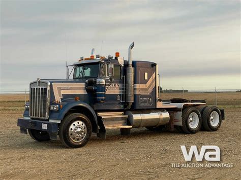 1989 Kenworth W900b Ta Sleeper Truck Tractor