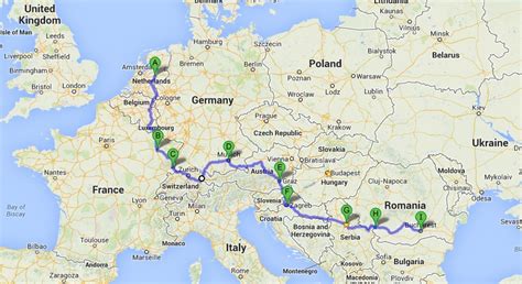 Twelve Countries Nine Days 350 Euro European Road Trip Volume One