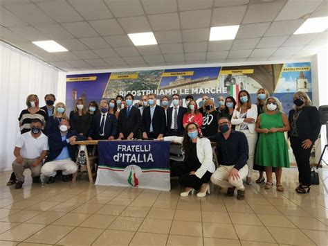 Regionali Marche Fratelli DItalia Presenta La Lista Prima Pagina Online