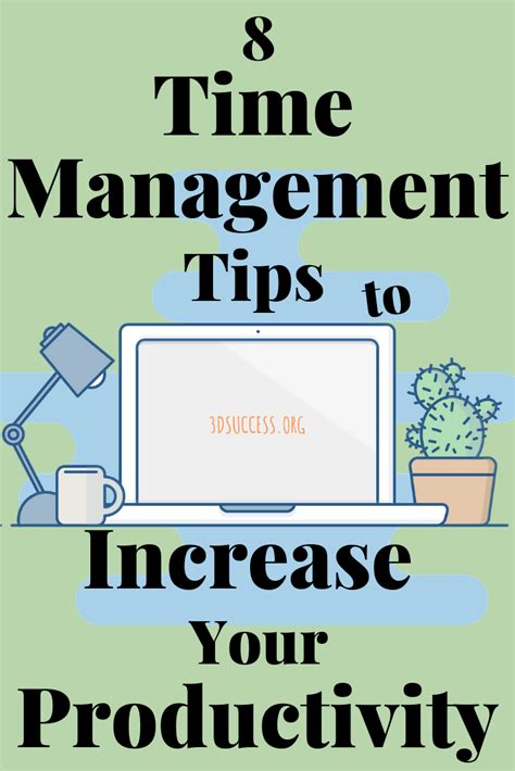 8 Practical Time Management Tips To Increase Your Productivity 3d